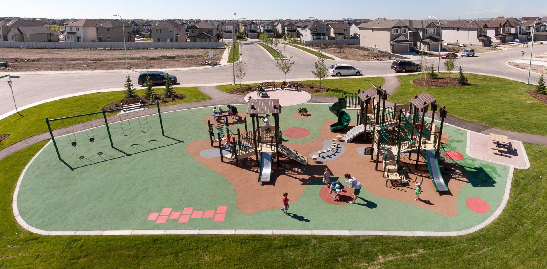 Family-friendly neighborhoods with parks in Calgary